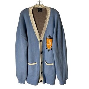 Steady Hands Ouran High School Host Academy Crest Knit Cardigan Sweater XL/XXL